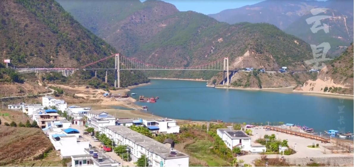 云县澜沧江百里长湖景区